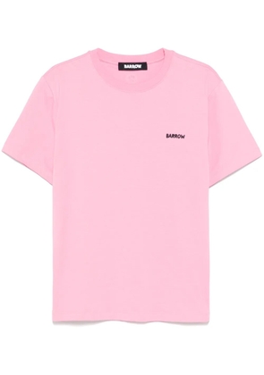 BARROW teddy bear-print T-shirt - Pink