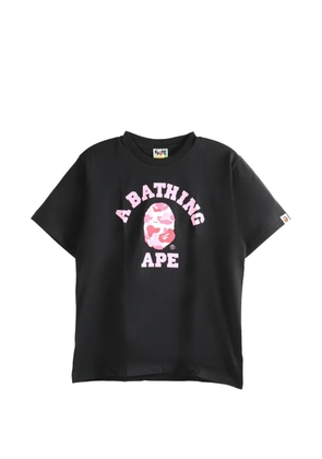 A BATHING APE® logo-print T-shirt - Black