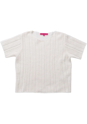 The Elder Statesman Drop Needle T-shirt - White