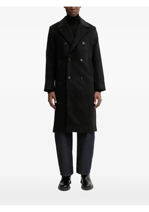 Abercrombie & Fitch long-sleeves double-breasted coat - Black