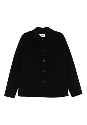 Grifoni single-breasted coat - Black
