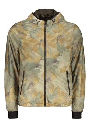 Moorer printed bomber jacket - Green