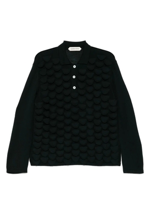 Namacheko bird feather polo shirt - Blue