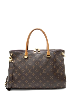 Louis Vuitton Pre-Owned 2013 Pallas Monogram double-zip tote bag - Brown