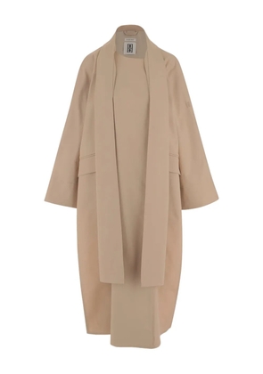 By Malene Birger wrap-detail coat - Neutrals