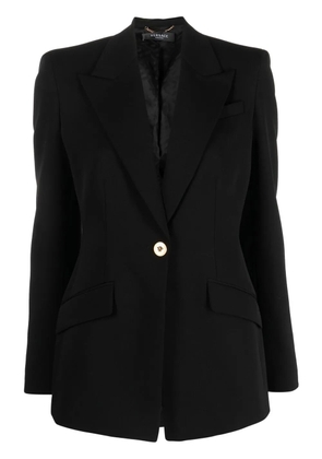Versace single-breasted blazer - Black