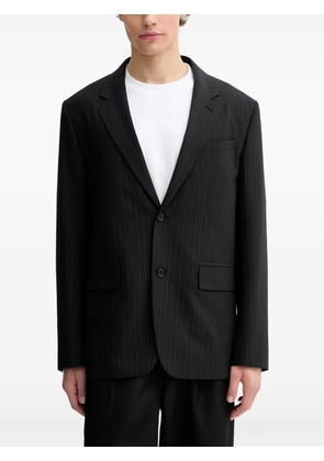 Filippa K striped-pattern blazer - Black