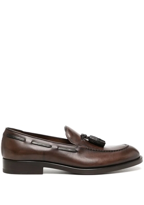 Fratelli Rossetti tassel-detail leather loafers - Brown