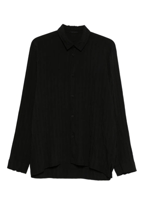 Transit textured shirt - Black