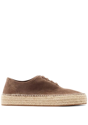 JW Anderson suede espadrilles - Brown