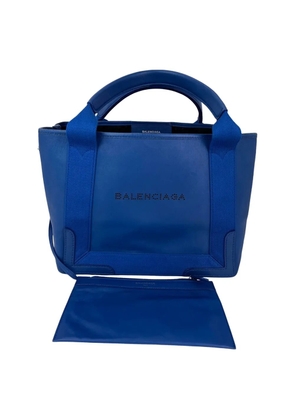 Balenciaga Pre-Owned calfskin removable-pouch tote bag - Blue