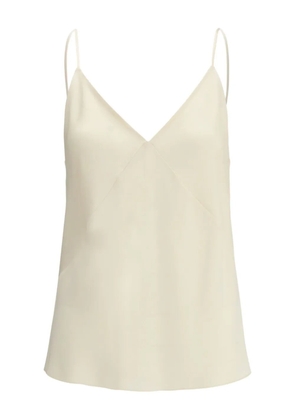 Forte Forte satin-panelled top - White