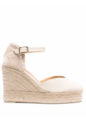 Castañer Chiarita wedge sandals - Neutrals