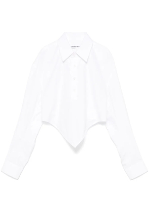 Alexander Wang cropped shirt - White
