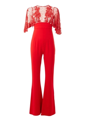 Zuhair Murad exposed back jumpsuit - Red