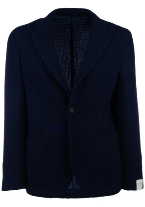 L.B.M. 1911 knitted blazer - Blue
