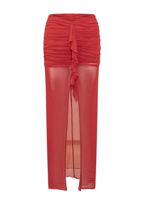 De La Vali Tiramisu skirt - Red