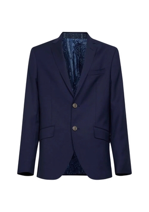 ETRO single-breasted blazer - Blue