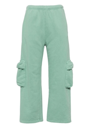 Collina Strada cotton cargo track pants - Green