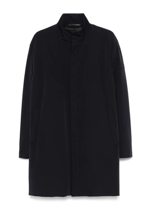 Giorgio Armani single-breasted coat - Blue