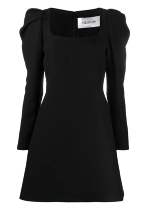 Valentino Garavani puff-sleeve cocktail dress - Black