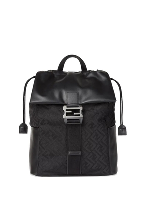 FENDI Flux buckle backpack - Black