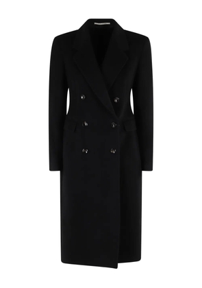 Tagliatore double-breasted wool coat - Black