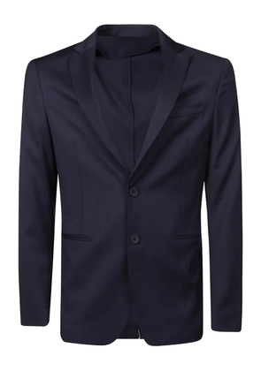 Tonello single-breasted wool blazer - Blue