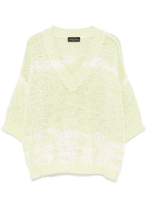 Roberto Collina chunky-knit sweater - Green