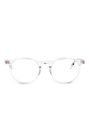 Calvin Klein round-frames glasses - White