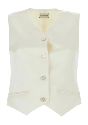 Magda Butrym button-fastening tailored waistcoat - White