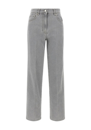 Peserico five-pocket straight-leg jeans - Grey