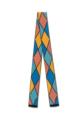 Valentino Garavani rhombelle-print scarf - Blue