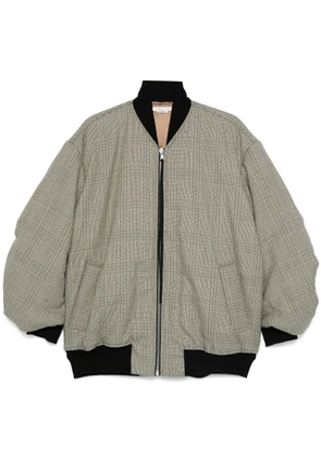 ALESSANDRO VIGILANTE padded bomber jacket - Neutrals