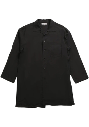 Yohji Yamamoto button-up shirt - Black