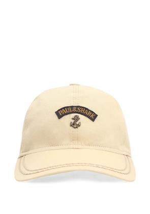 Paul & Shark logo-patch baseball cap - Neutrals