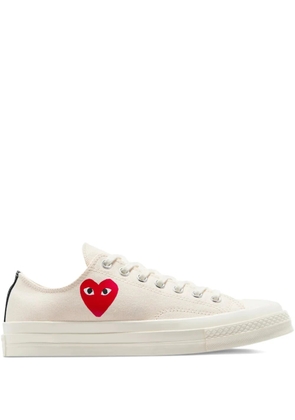 Comme Des Garçons Play x Converse Chuck 70 heart-logo sneakers - Neutrals