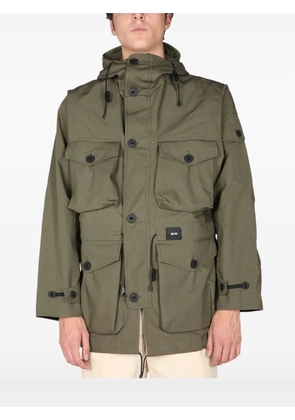 ArkAir Buttoned Hooded ArkAir Shirt - Green