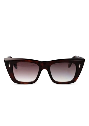 Cutler & Gross The Great Frog cat-eye sunglasses - Brown