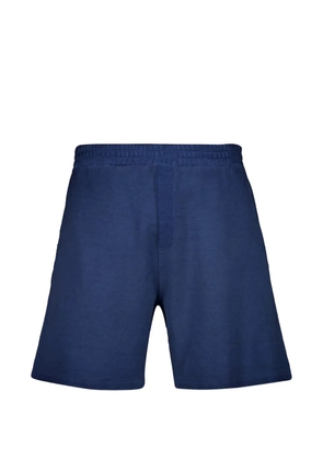 120% Lino elasticated-waistband shorts - Blue