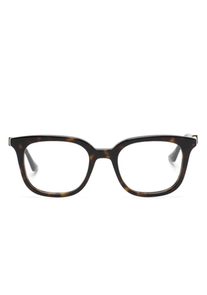 Gucci Eyewear tortoiseshell square-frame glasses - Brown