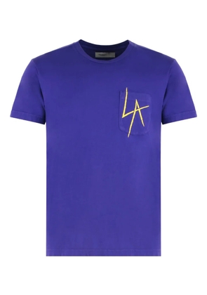 Local Authority La Slash pocket T-shirt - Purple