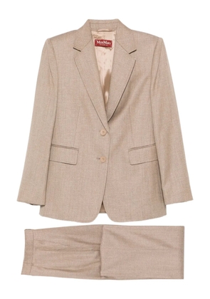 Max Mara single-breasted suit - Brown