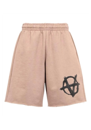 VETEMENTS cotton bermuda shorts - Neutrals