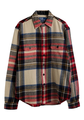 Polo Ralph Lauren plaid flannel shirt - Red