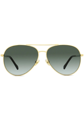 Jimmy Choo Eyewear tinted round-frame sunglasses - Black