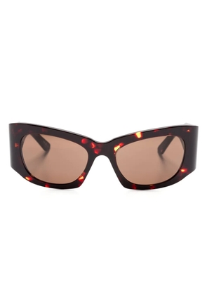 Balenciaga Eyewear butterfly-frame sunglasses - Brown