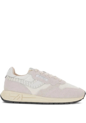Autry Reelwind pearl-embellished sneakers - Neutrals
