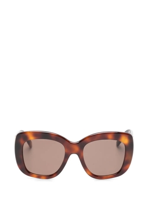 Givenchy Eyewear geometric sunglasses - Brown