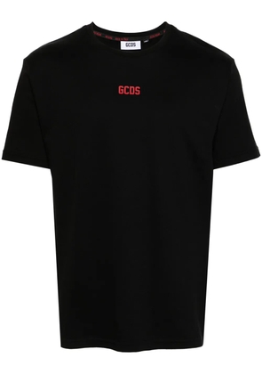 GCDS logo-print cotton T-shirt - Black